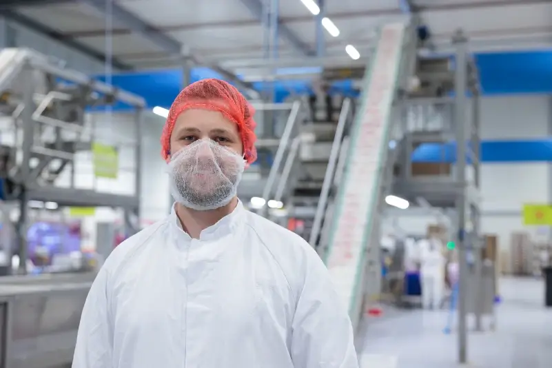 Keimpe in de fabriek